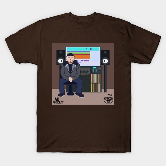 Ab The Audicrat Pixel Art T-Shirt by Ab The Audicrat Music